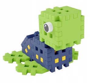 Marioinex *****Klocki wafle mini PocketPets Żółw 06989 7
