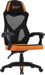 CANYON Fotel gamingowy Wave MCH02 Mesh Pomarańczowy 2