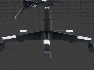 CANYON Fotel gamingowy Flow MCH01 Mesh Czarno - Biały 6