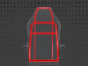 Fotel Canyon CANYON Fotel gamingowy Boulder XLCH01 King Size Szary 3