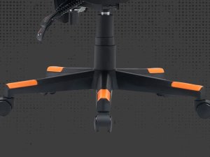 CANYON Fotel gamingowy Flow MCH01 Mesh Pomarańczowy 3