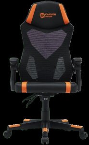 CANYON Fotel gamingowy Flow MCH01 Mesh Pomarańczowy 4