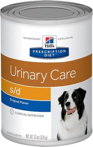 Hills Prescription Diet  	 Prescription Diet s/d Canine puszka 370g 1