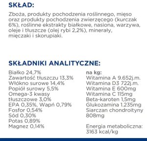 Hills Prescription Diet  	 Metabolic+Mobility Canine z Kurczakiem 12kg 4