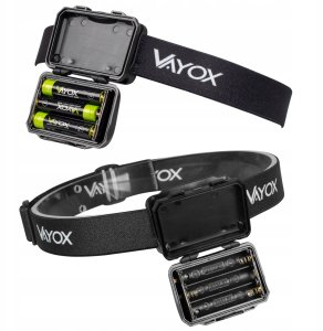 Latarka bteryjna czołowa 100lm LED + 2x LED VA0178 VAYOX 7