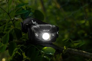 Latarka bteryjna czołowa 100lm LED + 2x LED VA0178 VAYOX 8