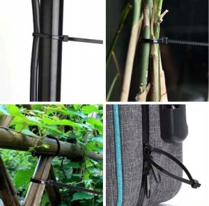 Opaski zaciskowe 4,5mm / 200mm czarne 100 szt. VOZ-45200B Vayox 11