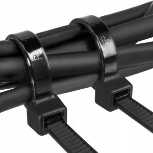 Opaski zaciskowe 4,5mm / 200mm czarne 100 szt. VOZ-45200B Vayox 3