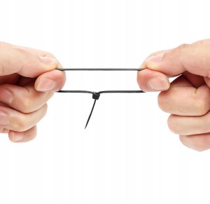 Opaski zaciskowe 4,5mm / 200mm czarne 100 szt. VOZ-45200B Vayox 4