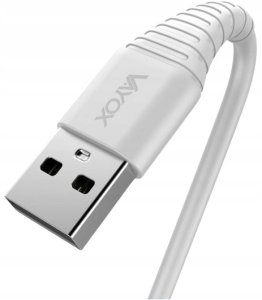 Kabel USB - lightning 2m biały VA0291 Vayox 4