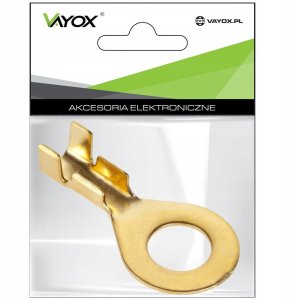 Konektor oczkowy 10mm 1.5 - 4mm2 miedziany (5 szt.) VA0302 Vayox 1