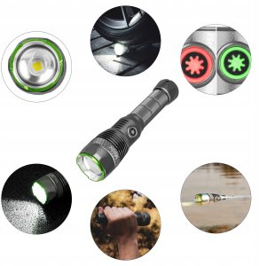 Latarka taktyczna 3000lm IPX7 30W LED SMD Pro Series VA0364 Vayox 4