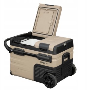 Lodówka turystyczna 39L DC12/24V AC 220-240V dwie komory kółka Expedition series VA-EW39 Vayox 15