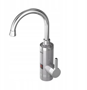 Przepływowy podgrzewacz wody pionowy, wyświetlacz, szary VA0321 VAYOX 9