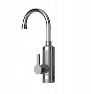 Przepływowy podgrzewacz wody pionowy, wyświetlacz, szary VA0321 VAYOX 10