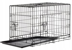 Klatka Kennelowa dla psa M 61 x 42 x 48,5 cm PET7611 CHOMIK 4