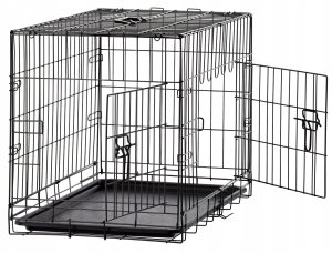 Klatka Kennelowa dla psa M 61 x 42 x 48,5 cm PET7611 CHOMIK 8
