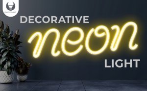 Neon LED HOME biały ciepły Bat + USB FLNE21 Forever Light 3