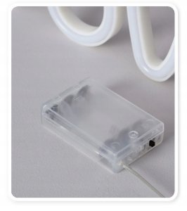 Neon LED HOME biały ciepły Bat + USB FLNE21 Forever Light 4