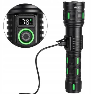 Latarka akumulatorowa taktyczna 1200lm Pro Series VA0365 VAYOX 6