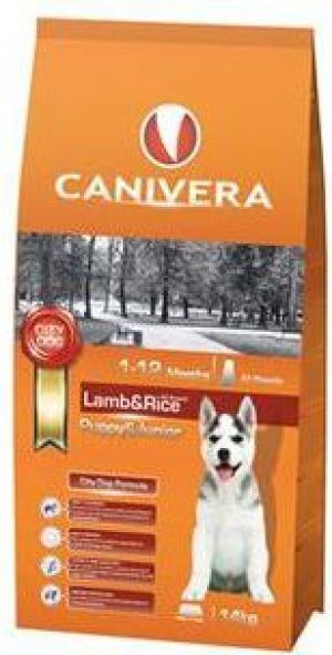 CANIVERA Puppy & Junior Lamb & Rice All Breeds 14kg 1