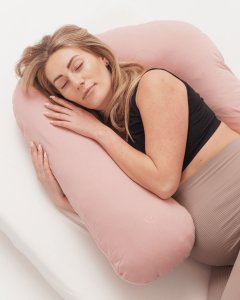 PIAPIMO-PODUSZKA CIĄŻOWA DO SPANIA TYPU   7 JERSEY RÓŻOWY 2