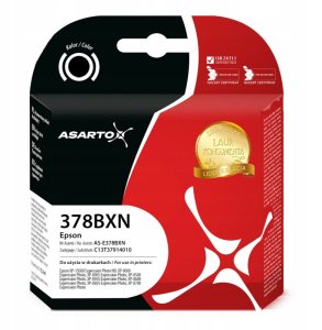Tusz Asarto do Epson 378XL | C13T37914010 | 500 str. | black 1