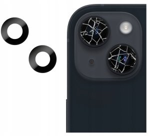 SZYBKA SZKŁO PREMIUM OSŁONA APARATU KLEJ DO IPHONE 14 PLUS A2886 A2632 1