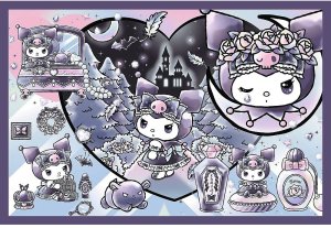 Trefl Puzzle Psoty Kuromi 2x200 elementów (13345) 3