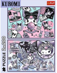 Trefl Puzzle Psoty Kuromi 2x200 elementów (13345) 4