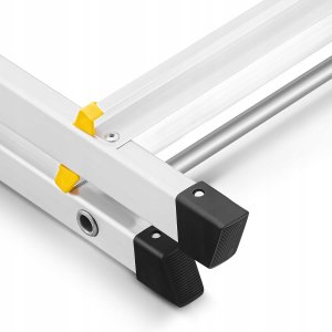 Drabina aluminiowa, 6 stopni, wytrzymałość 150 kg I-1916 8