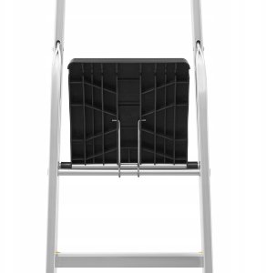 Drabina aluminiowa, 7 stopni, wytrzymałość 150 kg I-1917 11