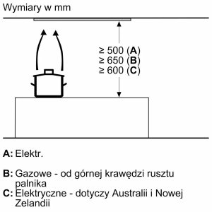 bosch Okap wyspowy DLN78PC60 Serie8 70cm 10