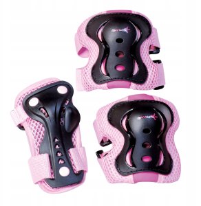 Sale! Muuwmi Elbow and knee protector set S size pink AU 556 1