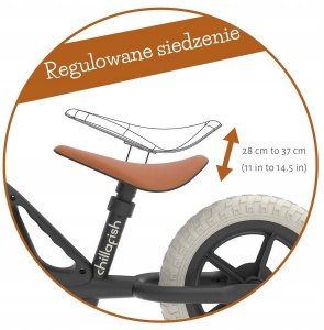 Chillafish Charlie 10" balance bike black from 1 5 to 4 years CPCH01BLA 3