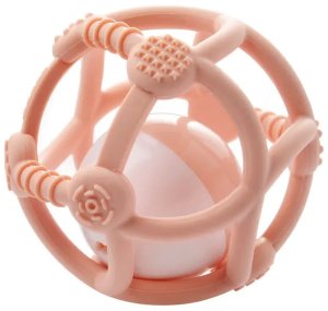 Sale! Kidsme silicone teether ball pink 9672LA 1