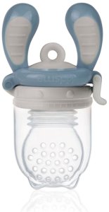 New! Special offer! Kidsme Food Feeder baby feeding device for solid foods (large) Azure from 6 months 160337AZ 1