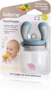 New! Special offer! Kidsme Food Feeder baby feeding device for solid foods (large) Azure from 6 months 160337AZ 2