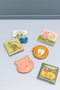 Bkids New! Trixie bath toy book cat 6m+ 37-681 2