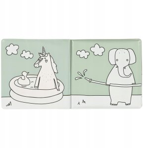 Bkids New! Trixie bath toy book cat 6m+ 37-681 3