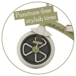 New! Chillafish Ziggi tricycle - 12'' green CPZG01OLI 2