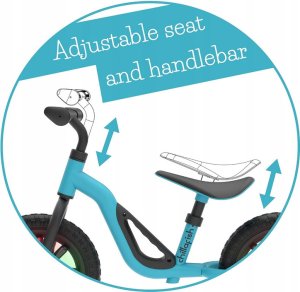 Special offer! Chillafish Charlie 10" balance bike blue with lights from 1 5 to 4 years CPCH02SKY 3