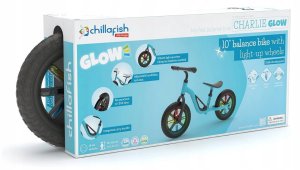 Special offer! Chillafish Charlie 10" balance bike blue with lights from 1 5 to 4 years CPCH02SKY 4