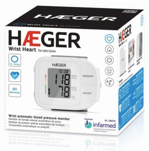 Haeger TM-WRI.004A ( KD-738BR ) WRIST HEART Blood pressure meter 5