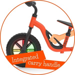 Chillafish Charlie 10" balance bike orange with lights from 1 5 to 4 years CPCH02ORA 2