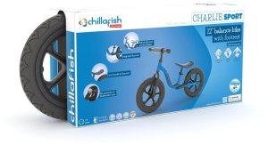 New! Chillafish Charlie Sport 12" balance bike navy from 2 to 5 years CPCH06NAV 2