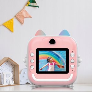 Maxlife MXPC-100 PINK Children's camera with printing function 2