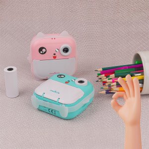 Maxlife MXPC-100 PINK Children's camera with printing function 4