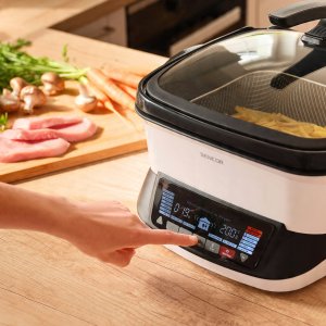 Frytkownica beztłuszczowa Sencor SFR 9400WH Multifunctional frying device 18in1 4.8L 1800W 3