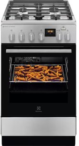 Special offer! Electrolux gas stove with electric oven SteamBake stainless steel 50cm LKK560222X 1